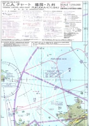 T.C.Aチャート(scale1:250,000)　JAPA-256(福岡・九州)